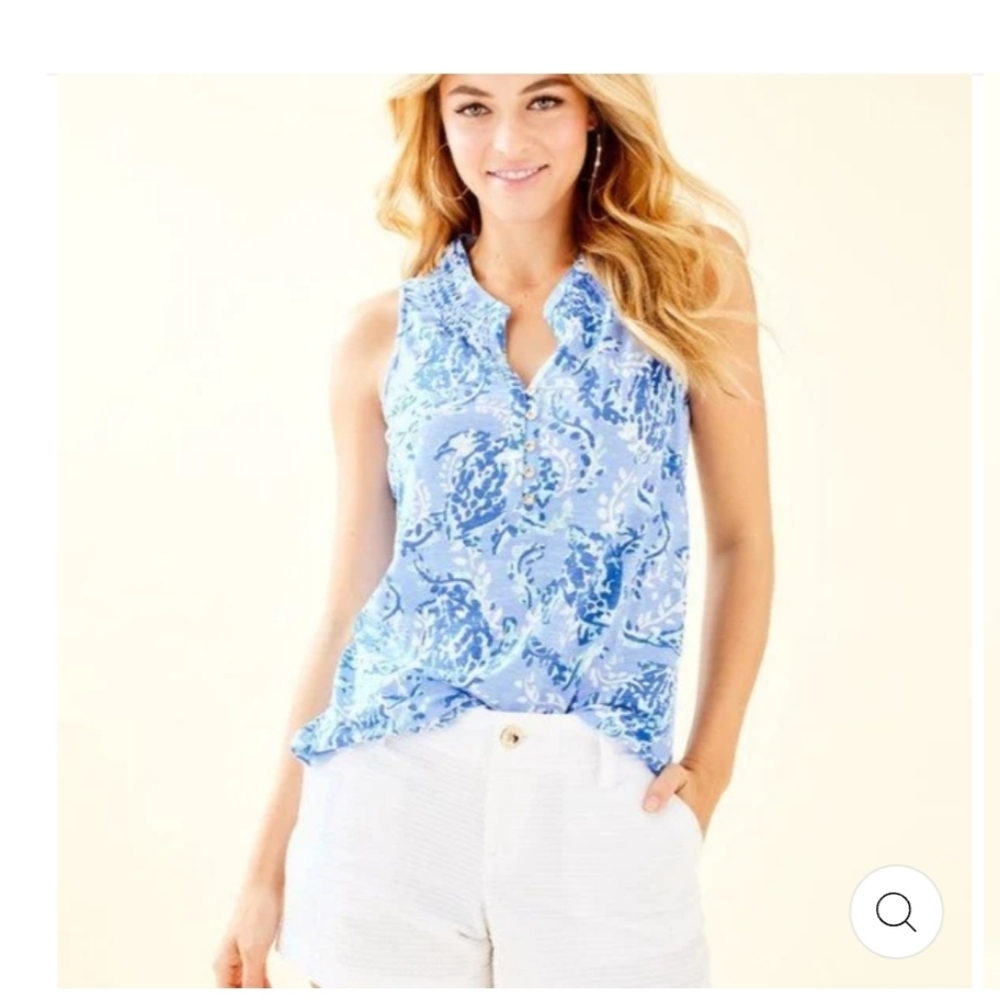Lilly Pulitzer Essie top XL NWT